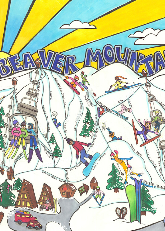 Beaver Mountain Art | Laura Zisette Art