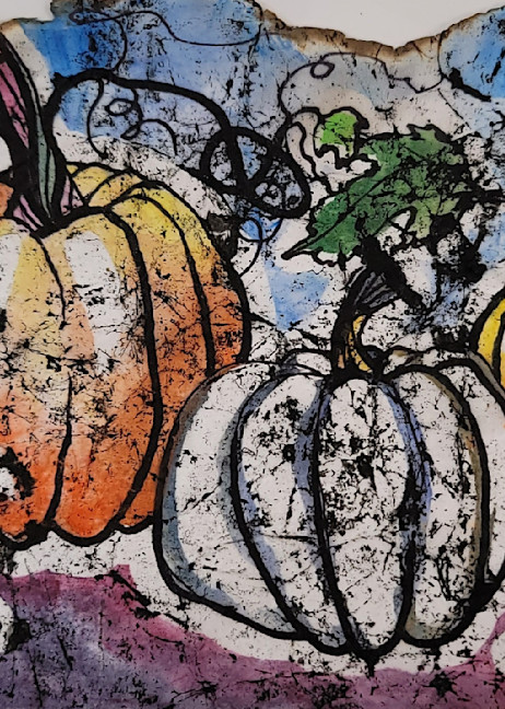 Pumpkin Garden Art | Turn Up the Color