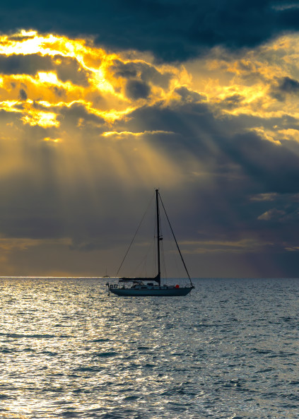 Sailing Away, Maui, Hawaii Photography Art | Tom Ingram Photography