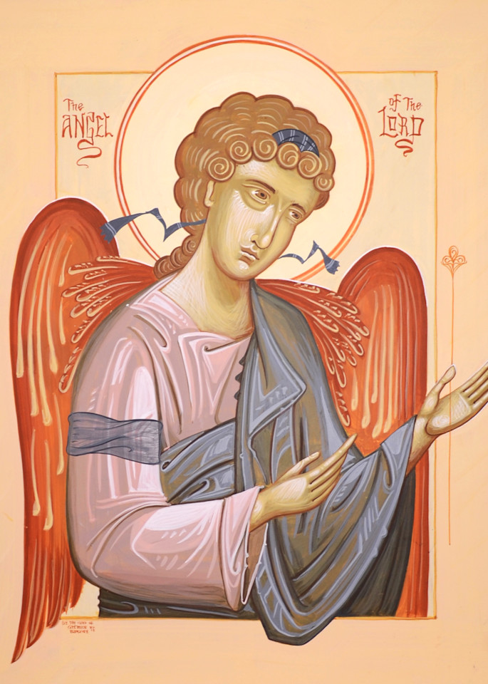 Icon of the Angel Gabriel, The Angel of the Lord
