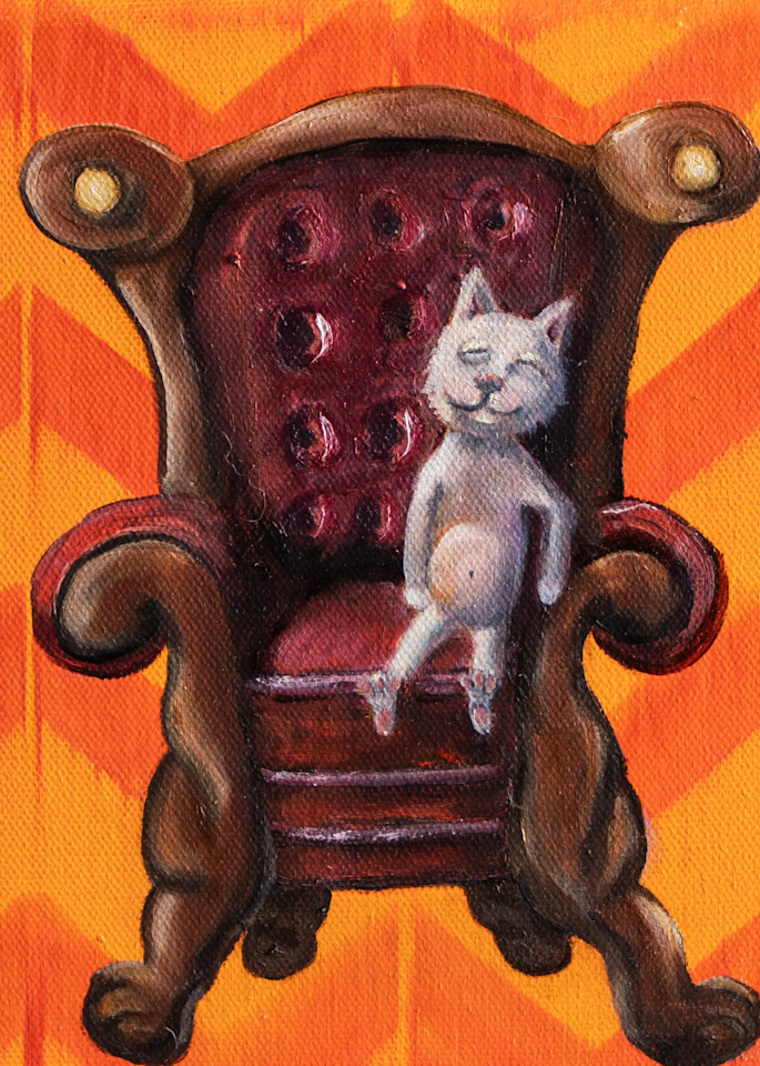 Fat Cat Art | Paintings by Kathy Webb/Whimsy Fit