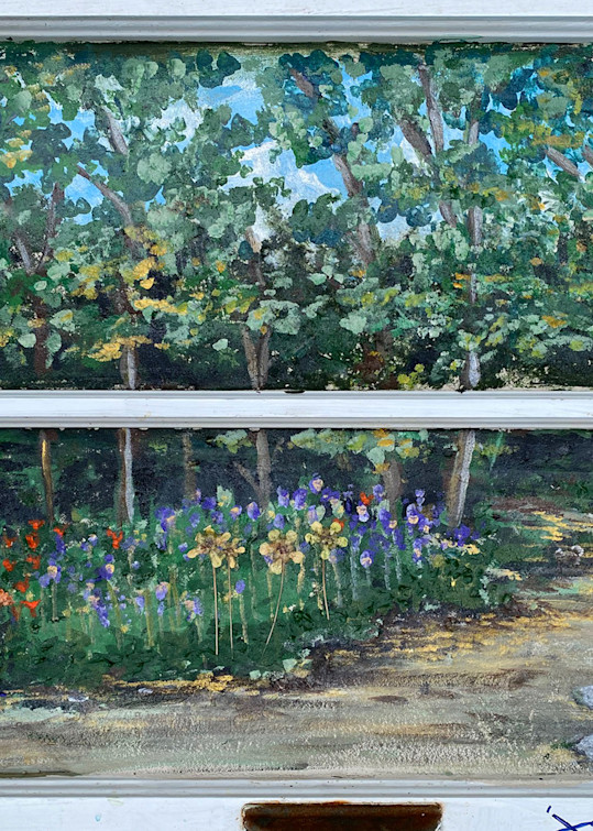 Backyard Garden Path Fine Art Print Art | Jenny McGee Art