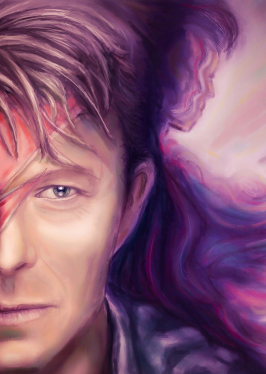Bowie Tribute Art | Amanda Tucker Artist