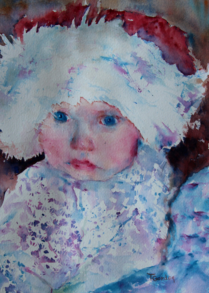 Santa Baby Art | Terri Gordon Art