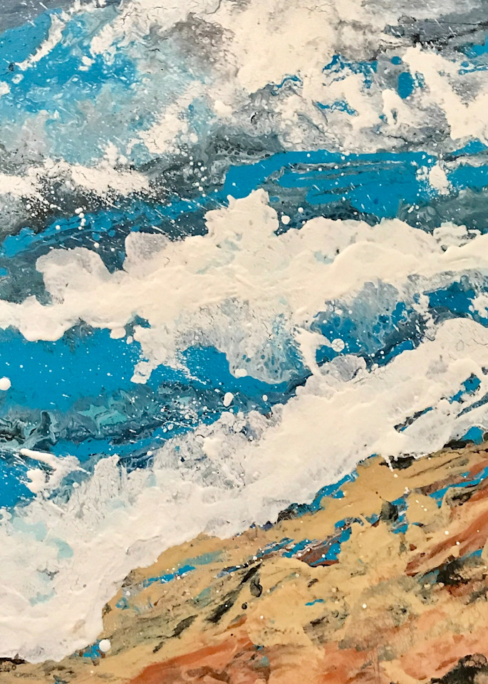 Here Comes The Tide Beach Series 1 Art | Sherry Harradence Artist
