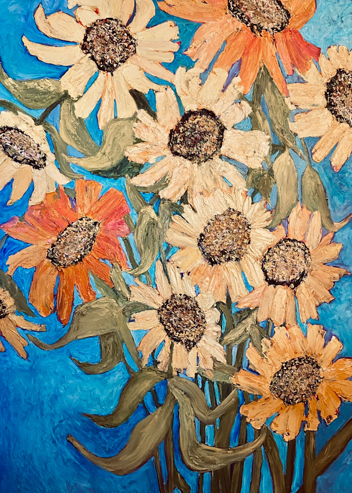 Sunflower Bouquet  Art | Sherry Harradence Artist