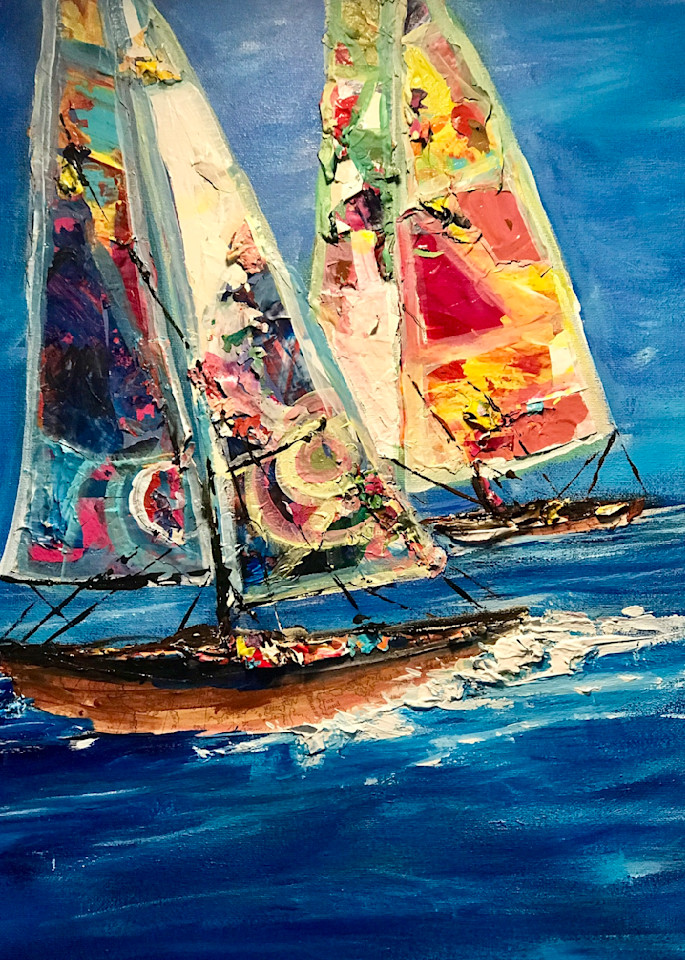 Free Sailing 3 Art | Sherry Harradence Artist