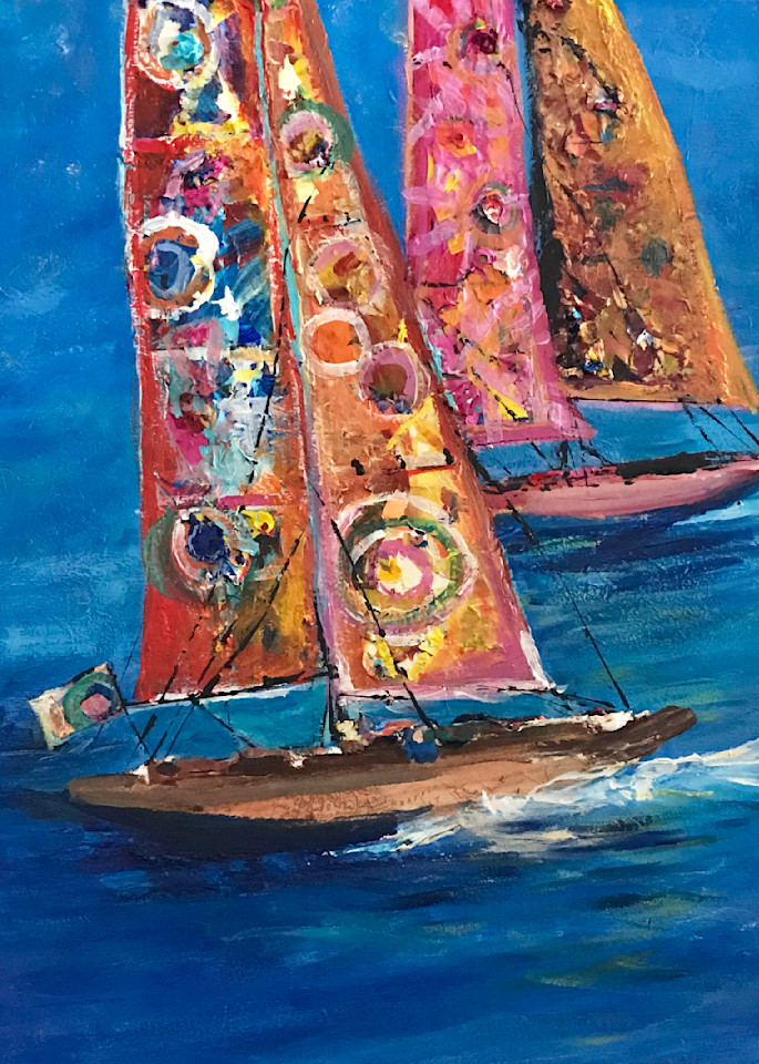 Free Sailing 2 Art | Sherry Harradence Artist