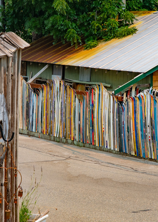 Downieville Fence Photography Art | Webster Gallery