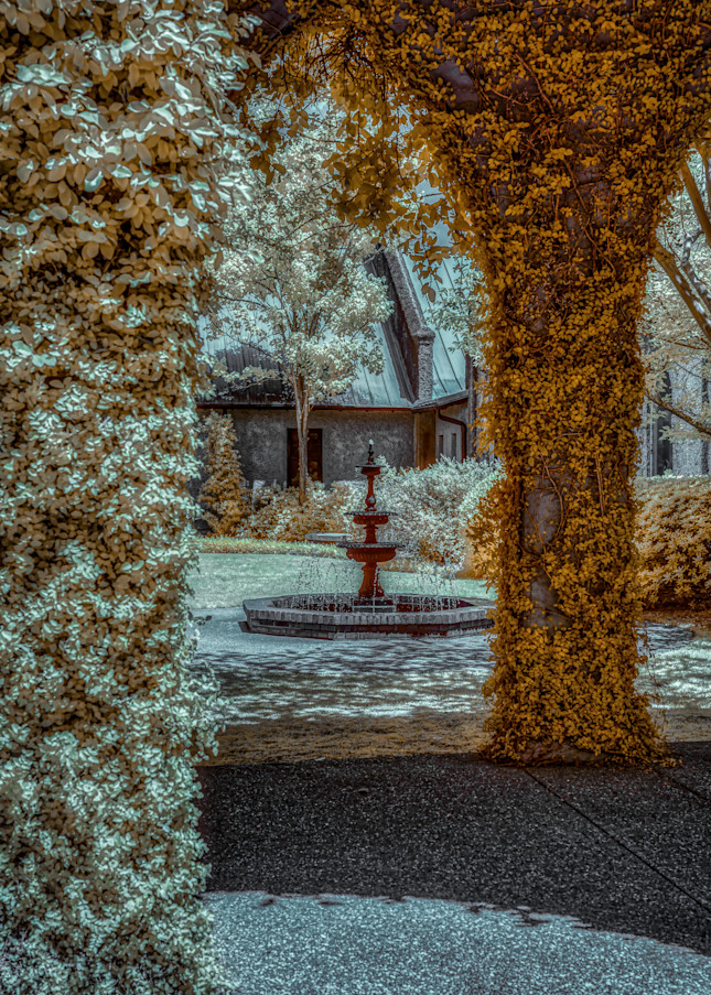 Golden Courtyard - Dream World Images photography prints
