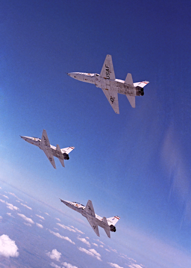 Above Oklahoma T 38s In Formation Photography Art | johnnelson