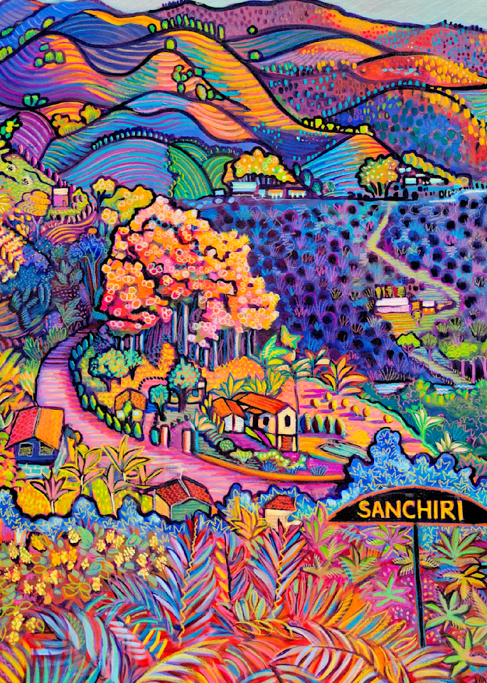 View From Sanchiri Art | Mad World Art Ltd. Co.