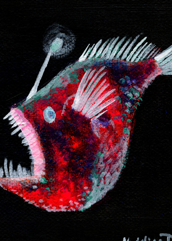 The Anglerfish Art | Mad World Art Ltd. Co.