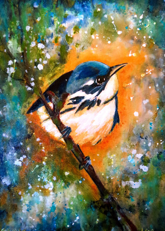 Cerulean Warbler Art | Sacred Star Arts