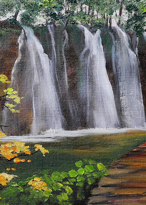 Waterfall Art | Mariya Tumanova ART