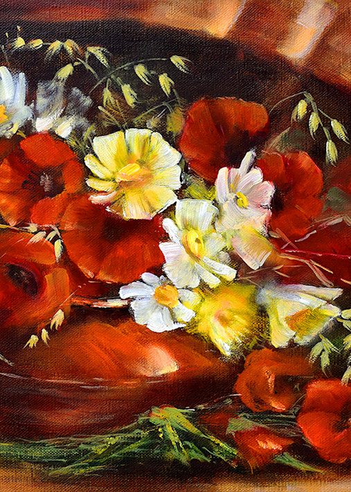 Poppy Bouquet Art | Mariya Tumanova ART