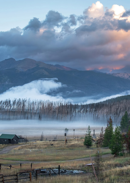 Moody Landscape Photography Art from Grand Lake, Colorado. 