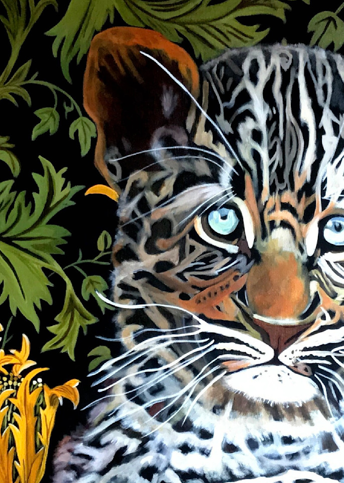 Lincoln Amur Leopard ~ Wallflower Series Art | Toril Art