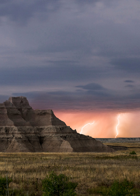 Electric Evening in the Badlands #2