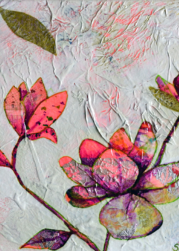 Hidden Magnolia Ii Art | Art of Shadia | Ambiance Design Studio