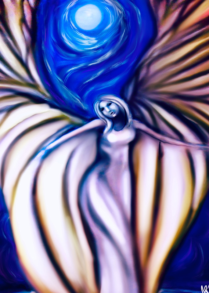Serenity Angel Art | Amanda Tucker Artist