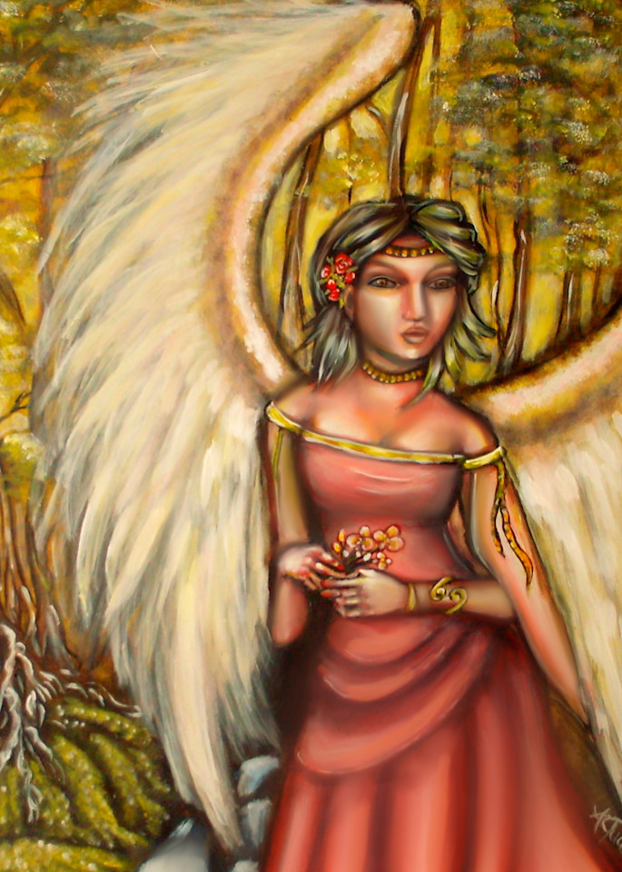 Wood Angel Art | Amanda Tucker Artist
