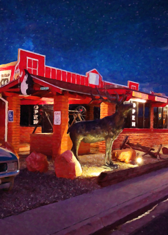 Road Kill Cafe / Route 66 Art | Russ Cannizzaro Fine Arts