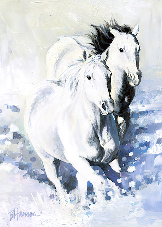 Dashing Through The Snow Art | B.Harmon Art, Illustration & Prints