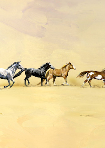 Horse Run.Mug Art | B.Harmon Art, Illustration & Prints