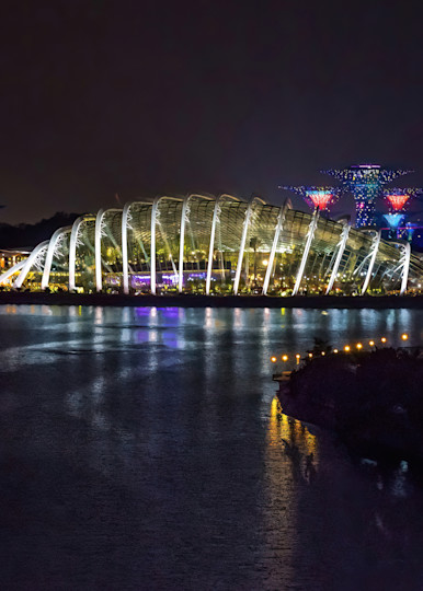 Singapore Cloud Forest And Flower Dome Photography Art | johnnelson
