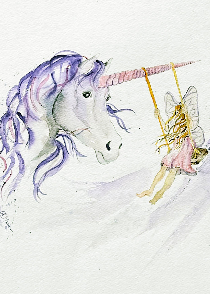 Unicorn Swing Art | Color Splash Ranch