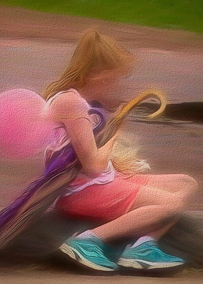 Pink Ballon And Girl Photography Art | Photoeye Inc