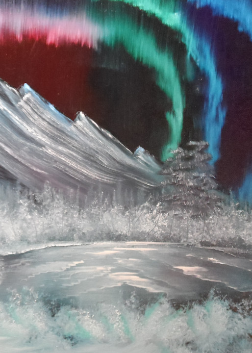Br 0813 Northern Lights Art | Prescott Fine Art & Teaching Studio