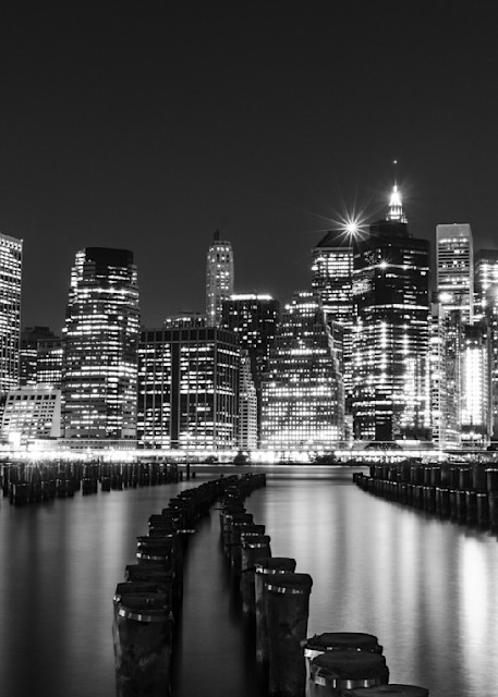 New York Skyline Photography Art | Black Lion Photography