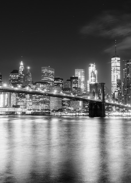 Manhattan Skyline Photography Art | Black Lion Photography
