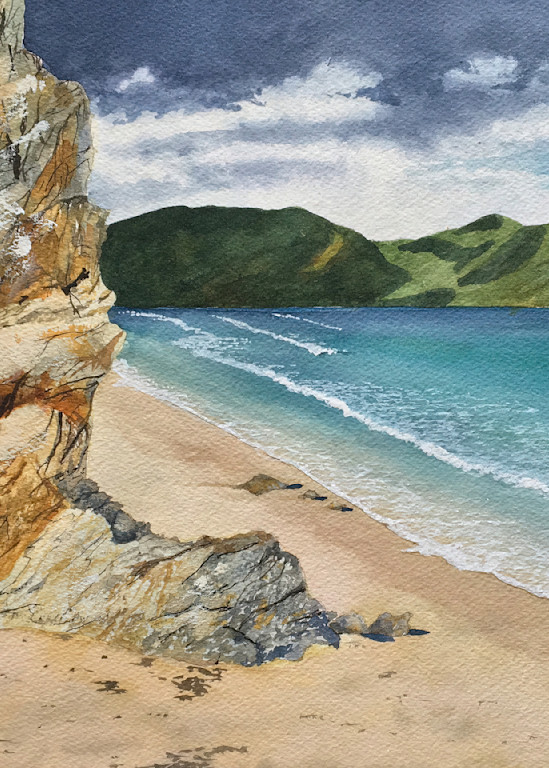 Reef Bay  Art | Cate Poole Water Colors