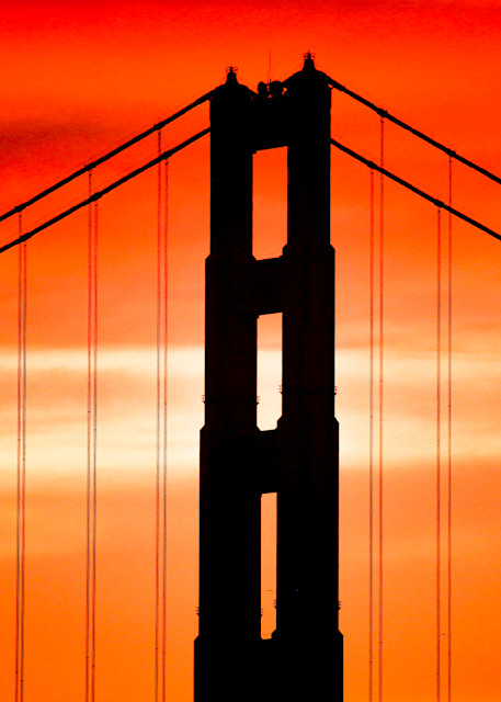 Bridge On Fire Photography Art | RoVan Media Prints
