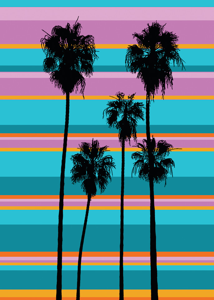 5 Palm Trees Art | Jon Savage Contemporary Art