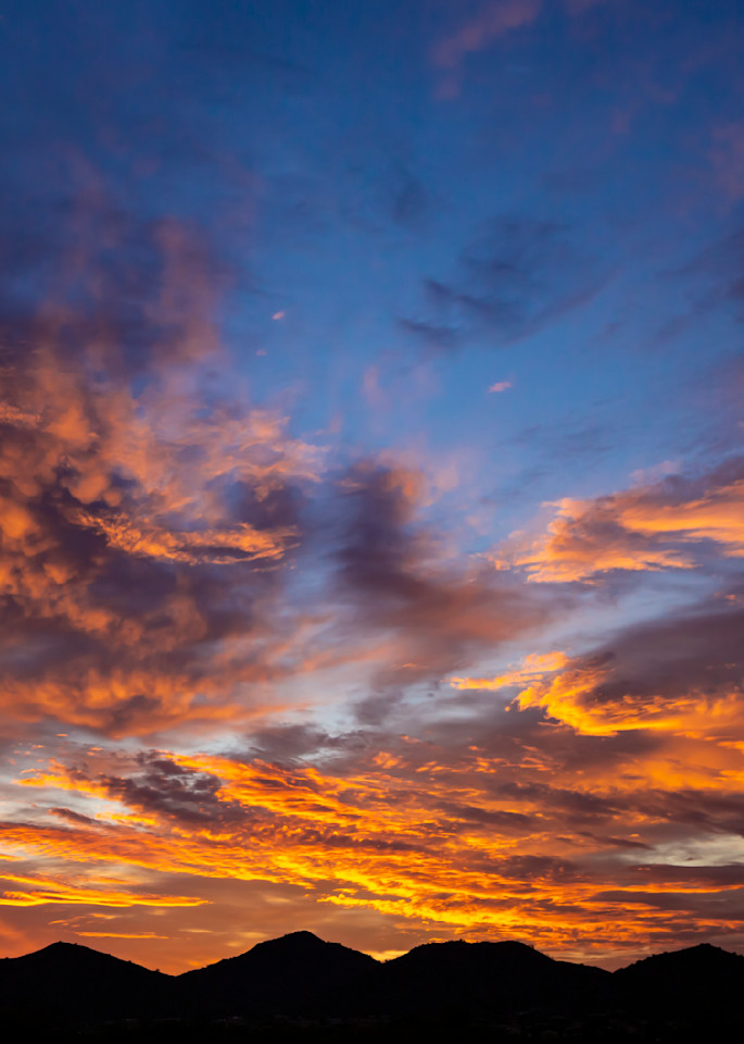 Arizona Photography wall art print | Arizona Sunrise Silhouette | Thomas Watkins Fine Art