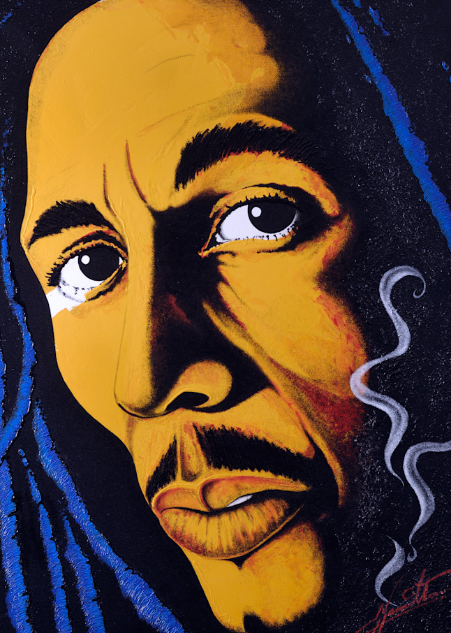 Bob Marley   Art | Paint Out Loud LLC   The Art of Neal Hamilton