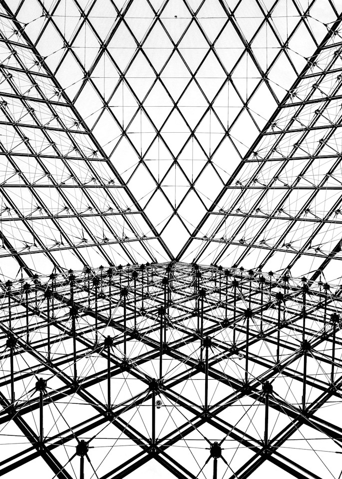 Louvre Lines Photography Art | CSY Photography