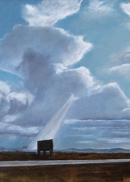 Clouds On Texas Land Art | Mariya Tumanova ART