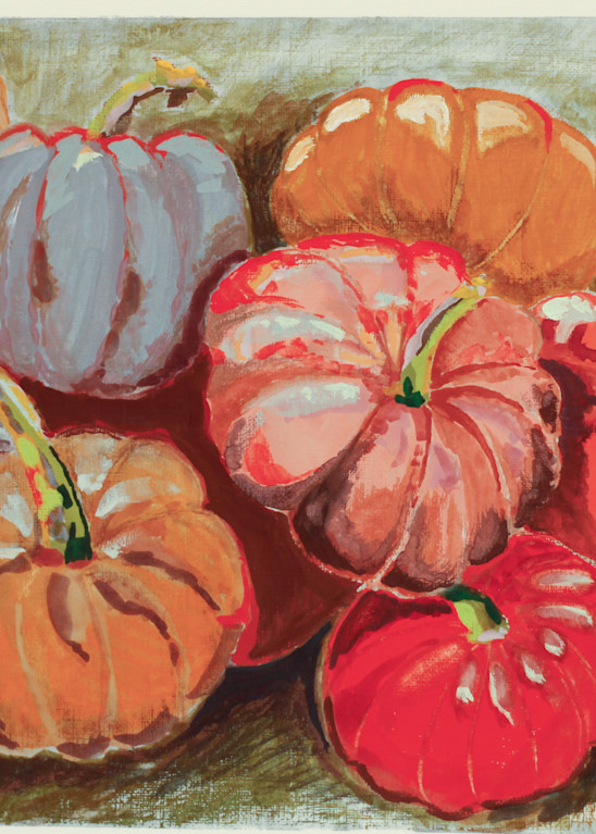 Pumpkin Patch Art | Alisa Nelson Studio 