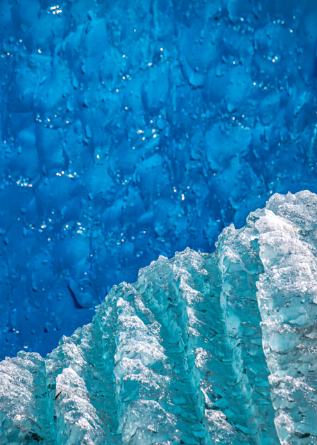 Textures In Blue, Tracy Arm Photography Art | Kim Clune Photography