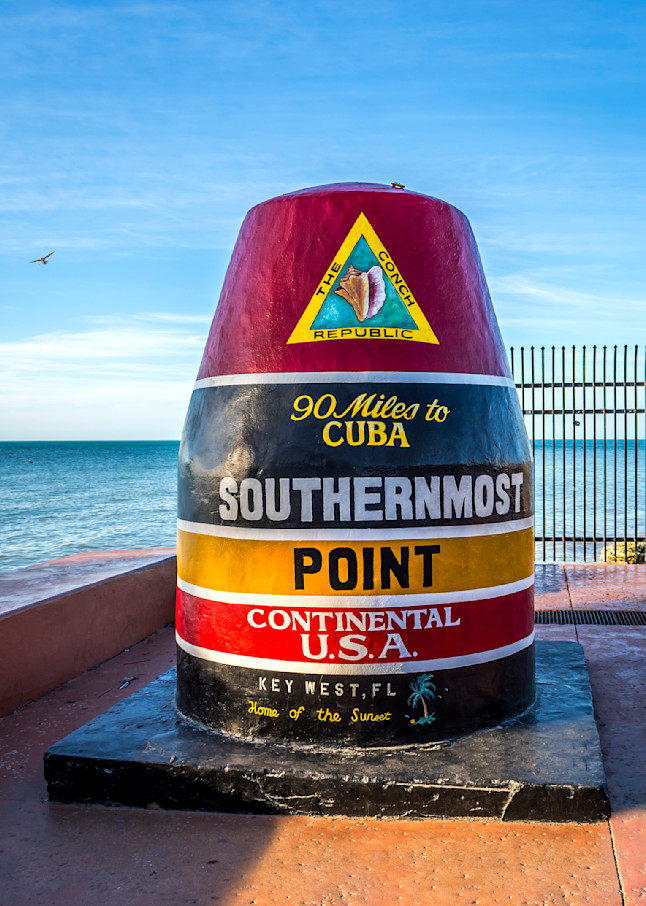 U.S. Southernmost Point Photography Art | Images By Cheri