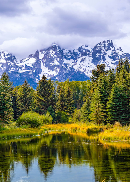 Water Reflection In Grand Teton National Park Photography Art | Images By Cheri