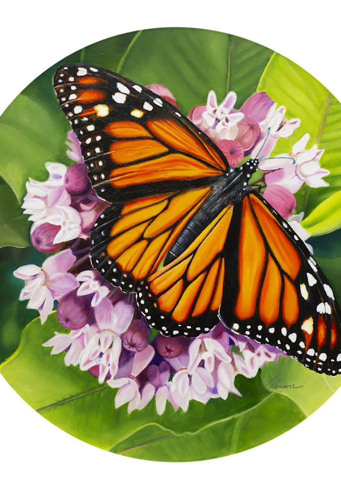 Monarchs' Home Art | Leanne Hanson Art