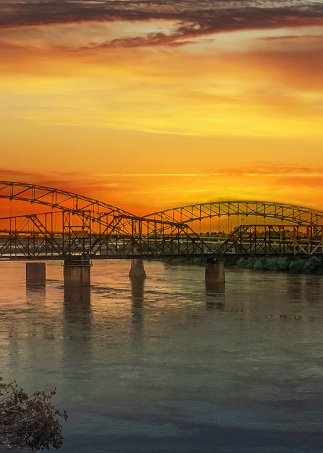 Buck O’neil Bridge In Kansas City Photography Art | Images By Cheri