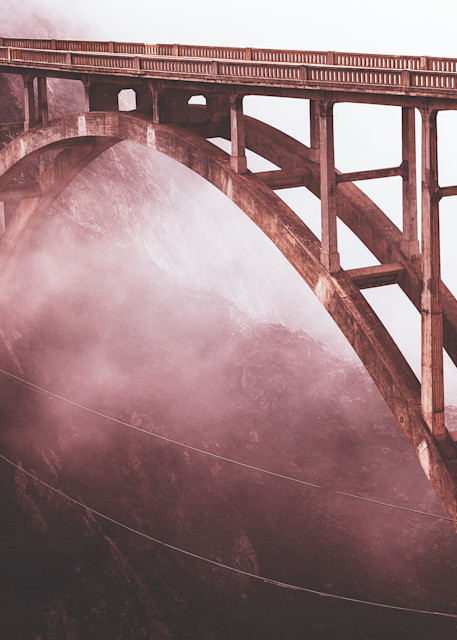 Bixby Bridge In The Fog Photography Art | Alyce Croft Photography
