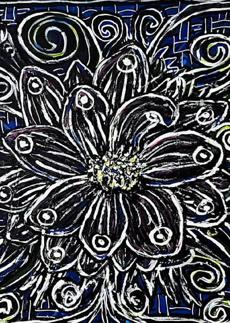 Blue Flower 1 Art | Superfine Art
